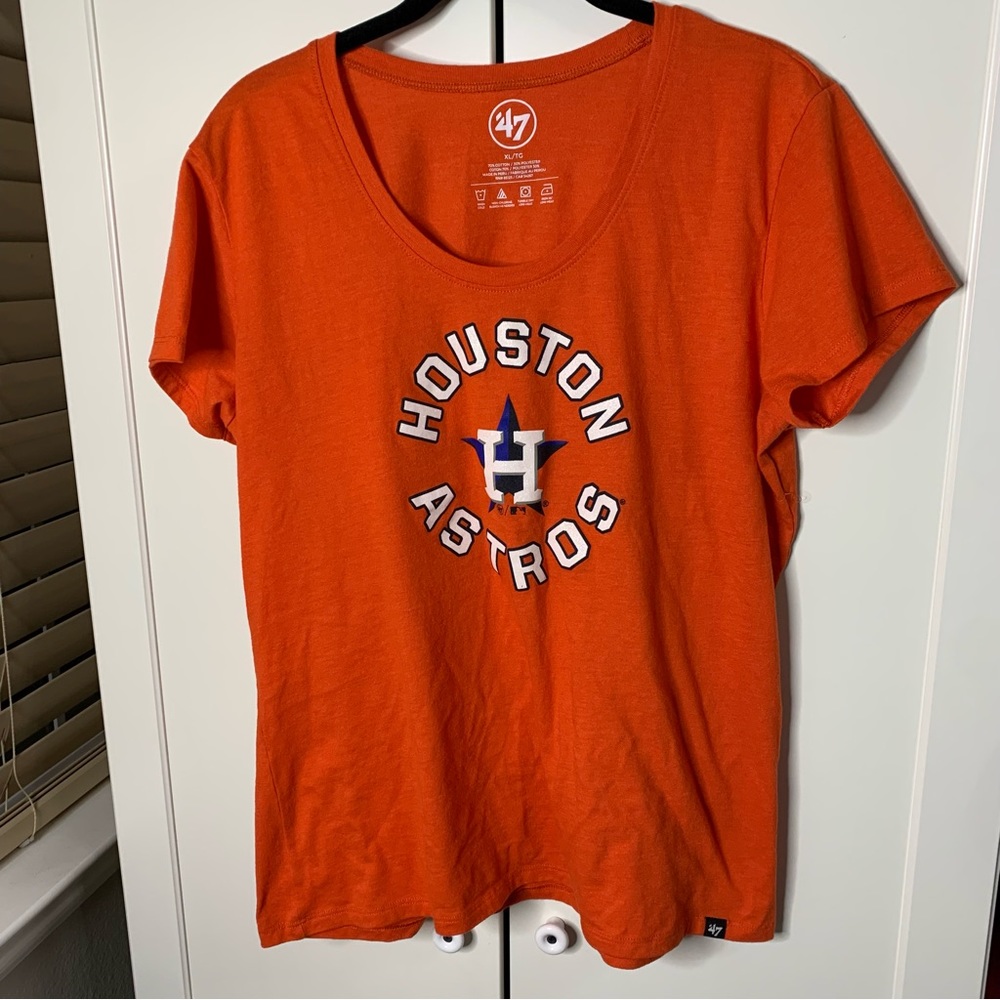 ‘47 MLB Houston Astros Graphic Scoop T-Shirt